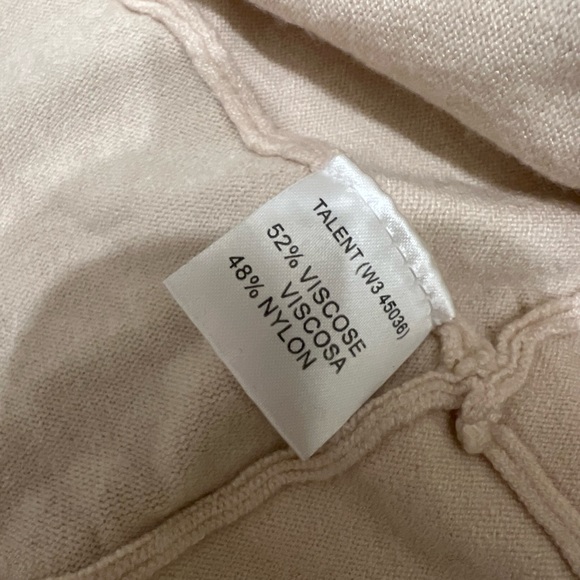 Rene Derhy cream cardigan with button detail - Picture 8 of 9